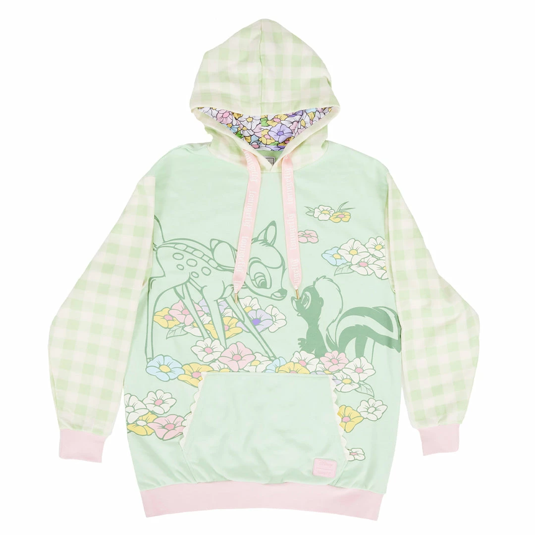 Loungefly Disney Bambi And Flower Print Hoodie