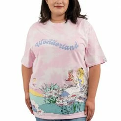 Loungefly Disney Alice In Wonderland Daisy Fields Print Tee In Stock