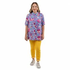 Loungefly Disney Alice In Wonderland Cheshire Cat Camp Shirt