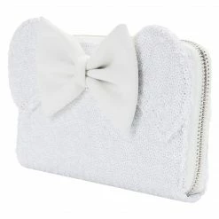 (Coming Soon) Loungefly Disney Minnie Sequin Wedding Wallet