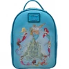 Grotto Treasures Exclusive - Loungefly Disney The Little Mermaid Ariel & Family W/Castle Mini Backpack