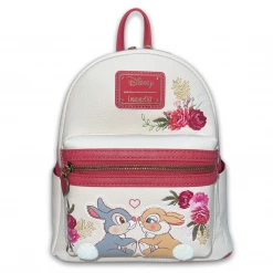 Exclusives Grotto Treasures Exclusive - Loungefly Disney Bambi Thumper & Miss Bunny Floral Mini Backpack