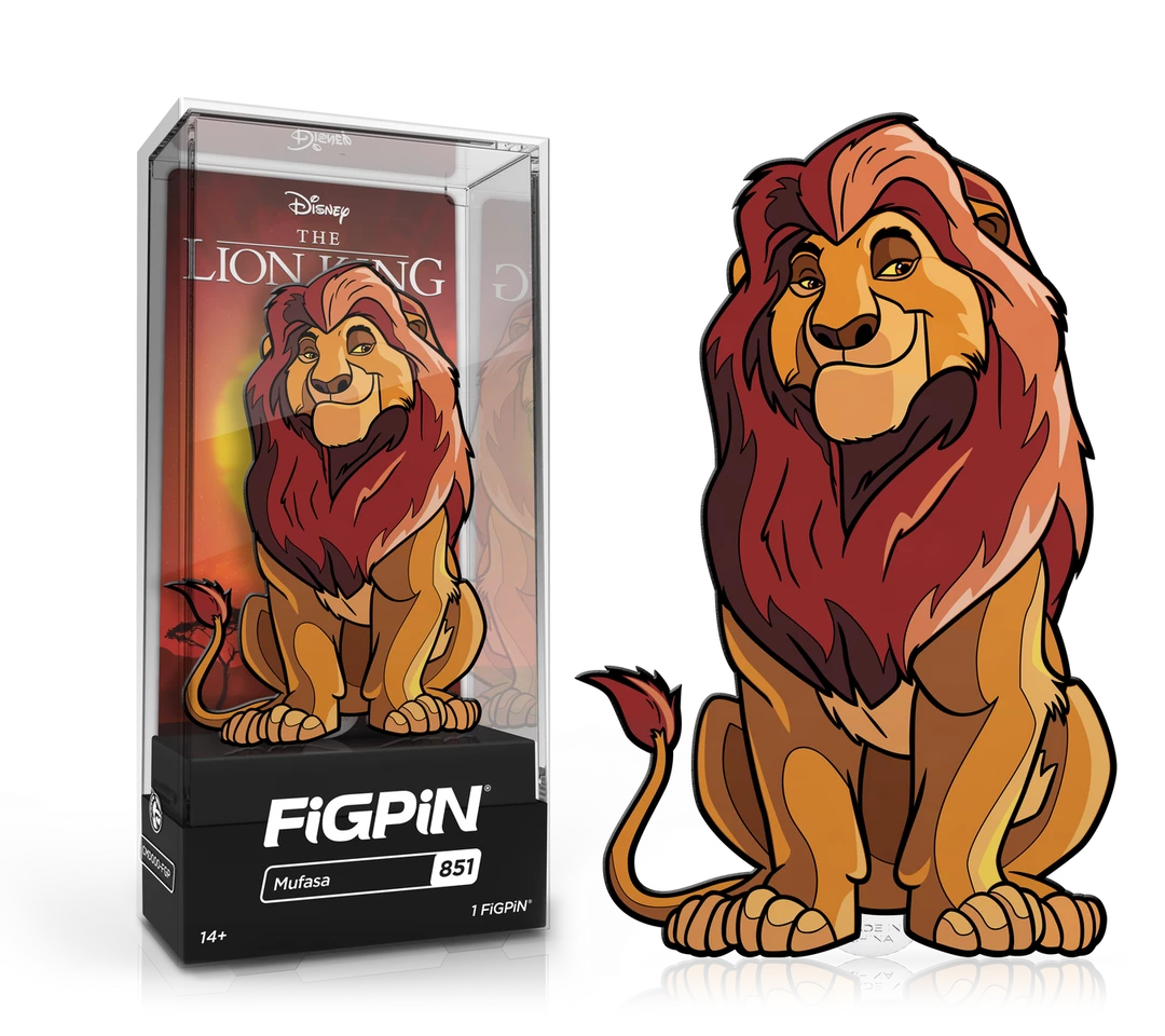(PRE-ORDER) - FiGPiN Disney The Lion King Bundle Set W/Anime Logo Pin LE 750