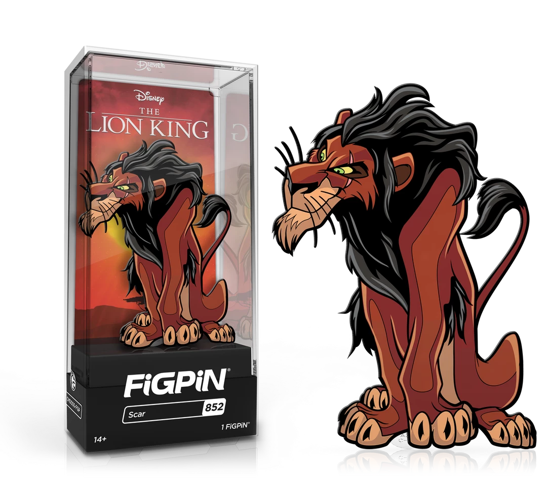 (PRE-ORDER) - FiGPiN Disney The Lion King Bundle Set W/Anime Logo Pin LE 750