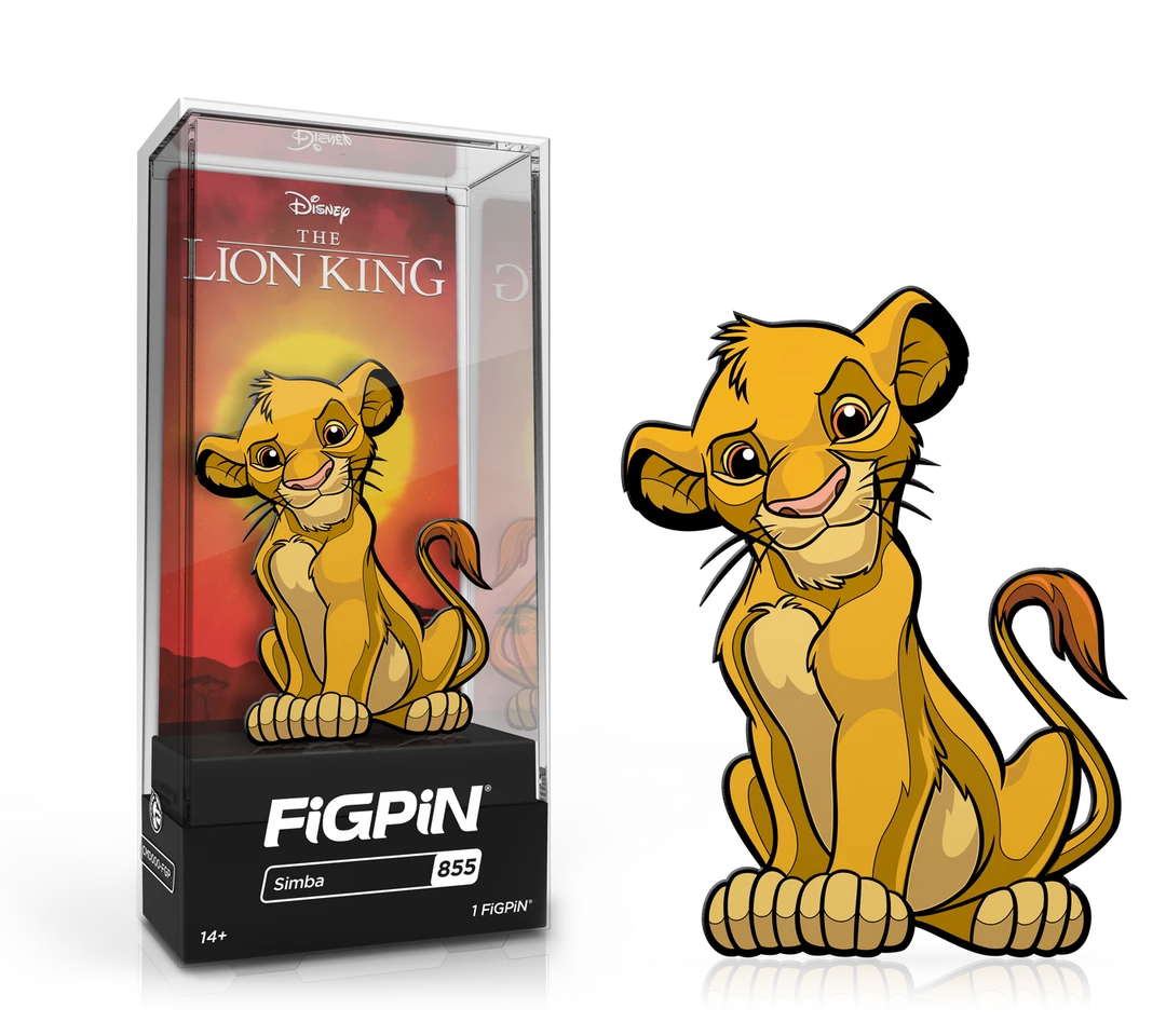 (PRE-ORDER) - FiGPiN Disney The Lion King Bundle Set W/Anime Logo Pin LE 750