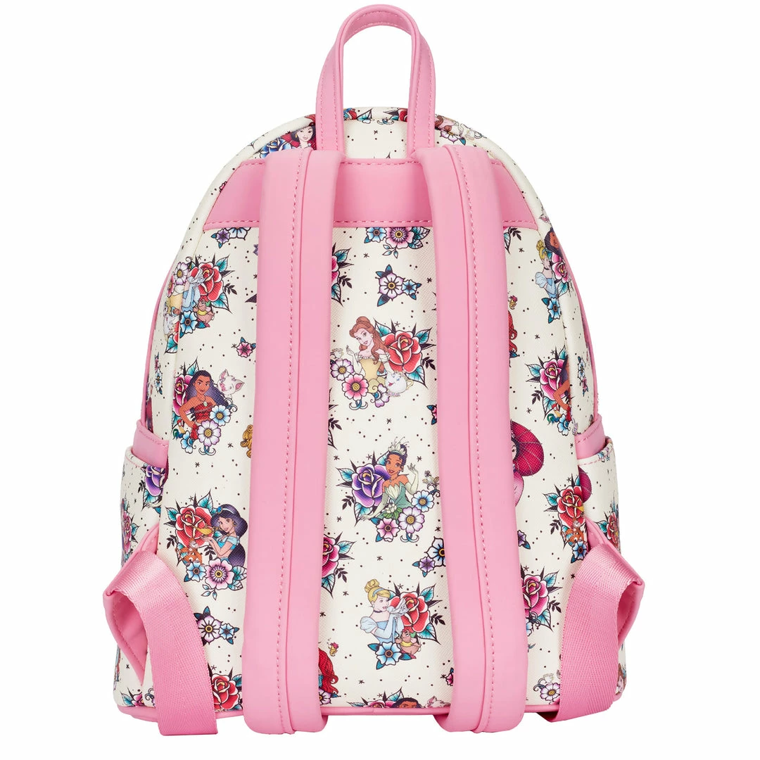 Loungefly Disney Princess Tattoo AOP Mini Backpack